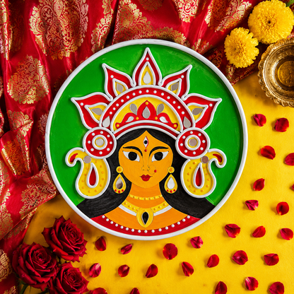 Durga Maa Lippan Art Kit