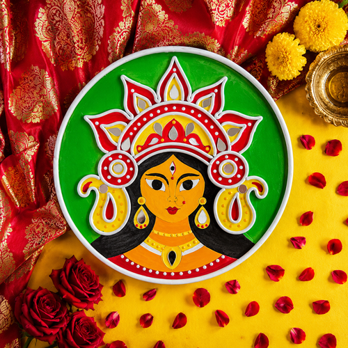 Durga Maa Lippan Art Kit
