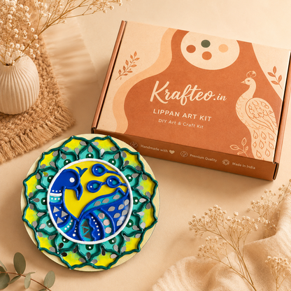Peacock Lippan Art Kit