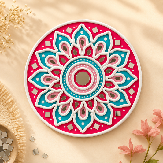 Mandala Lippan Art Kit