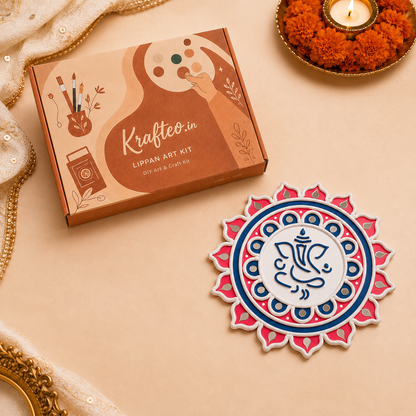 Lord Ganesh Lippan Art Kit