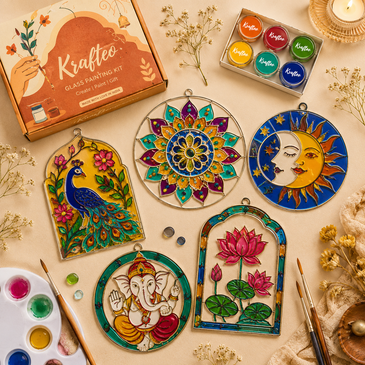 Glass Painting Kit Preview