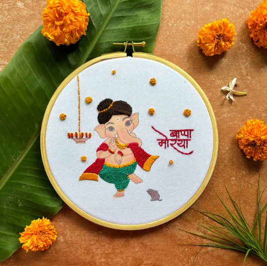 Shree Ganesha DIY Embroidery Kit