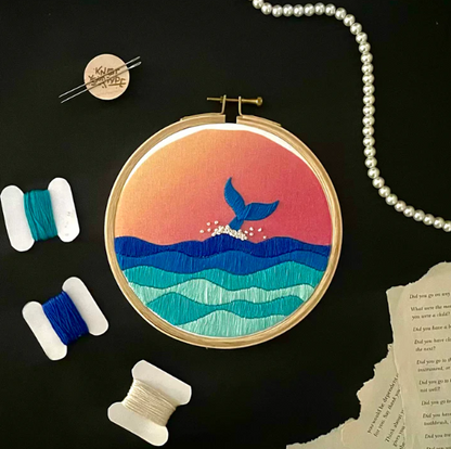 Ocean Glow DIY Embroidery Kit - Bundle Of 2