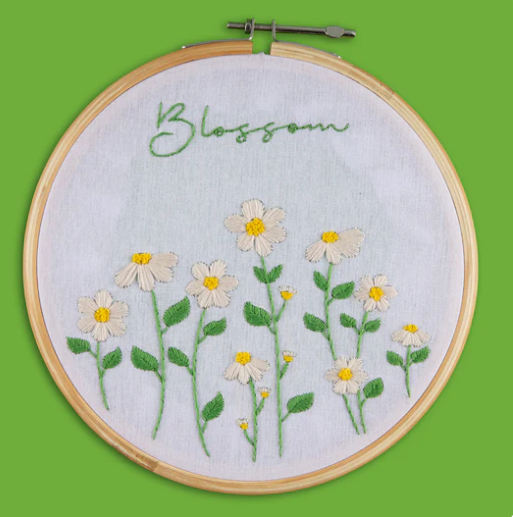Sun Flower DIY Learn-to-Embroidery Kit