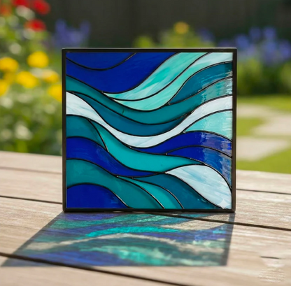 Abstract Glass Painting Kit
