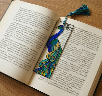 Peacock Glass Painting Kit
